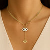 Dangling Evil eyeNecklace