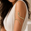 Serpent Coil Arm Cuff