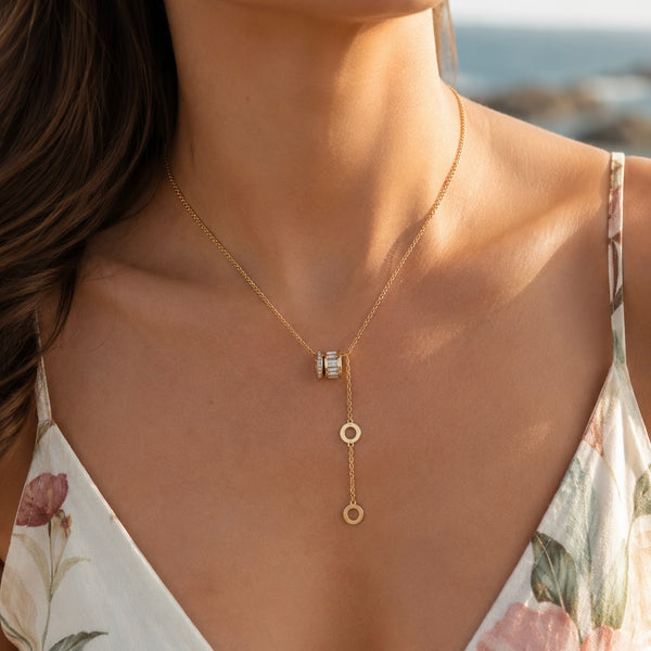 Ring Drop Necklace