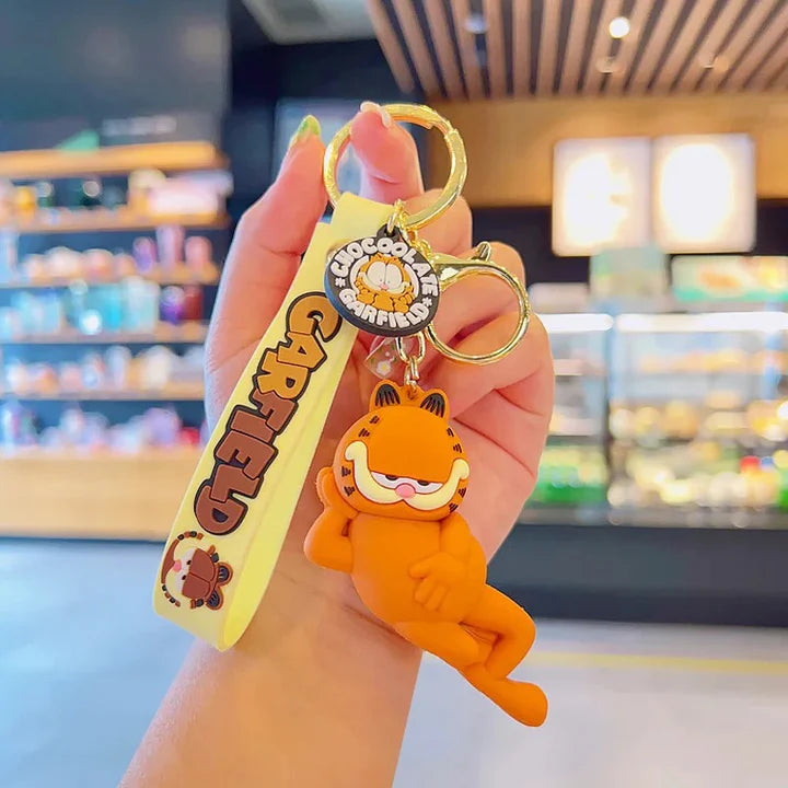 Garfield 3D Keychain