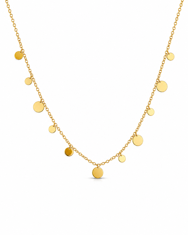 Golden Dots Tanmaniya Necklace