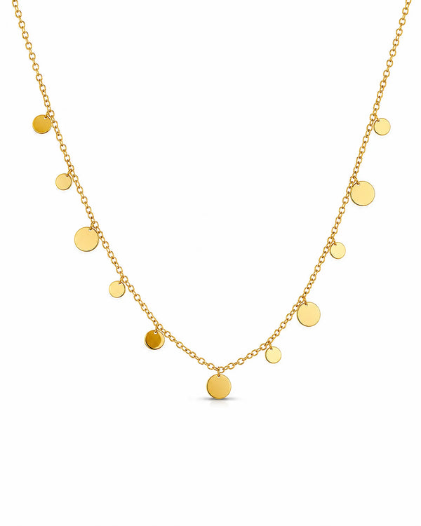 Golden Dots Tanmaniya Necklace