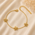 Golden Petal Bracelet