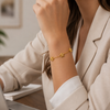 Golden Petal Bracelet