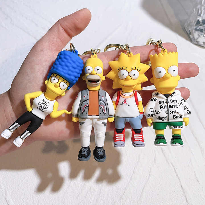 Disney Simpsons keychain