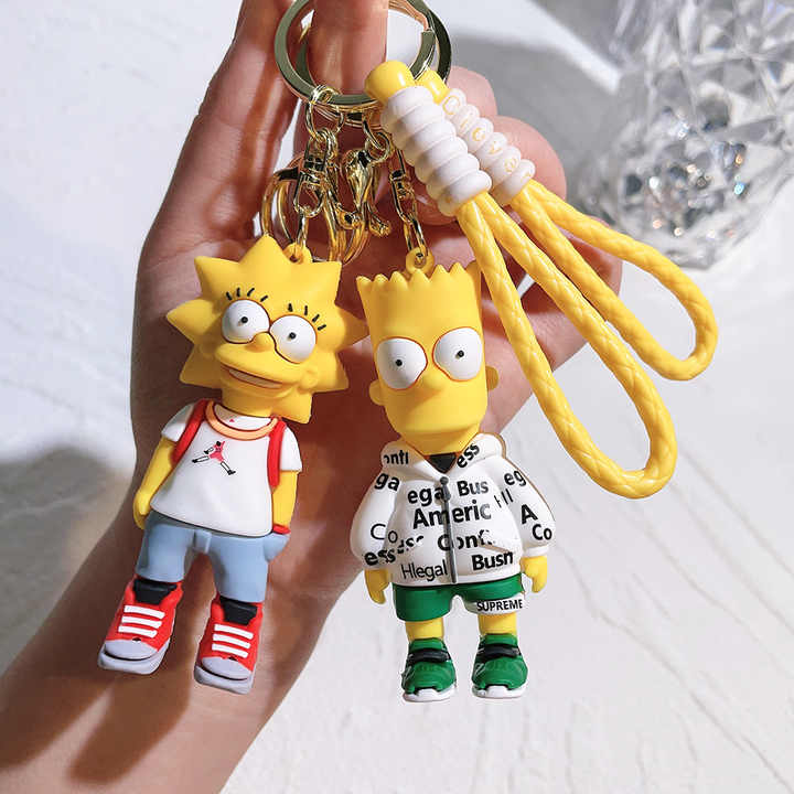 Disney Simpsons keychain