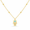 Hamsa Diamond Necklace