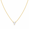 Heart Baby Diamond Necklace