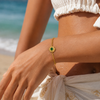 Hexa Star Pendant Bracelet