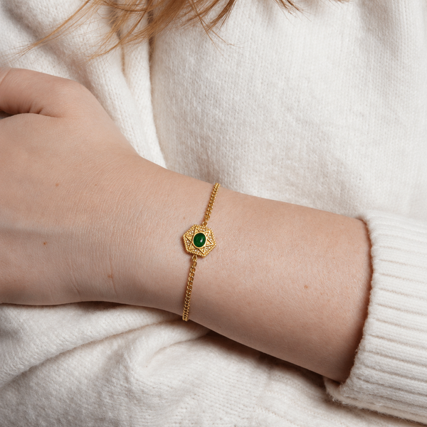 Hexa Star Pendant Bracelet