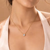 Round Solitaire Necklace