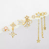 Orion Gold Mismatch Earring Set
