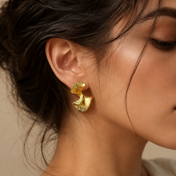 Twisted Stud Earrings