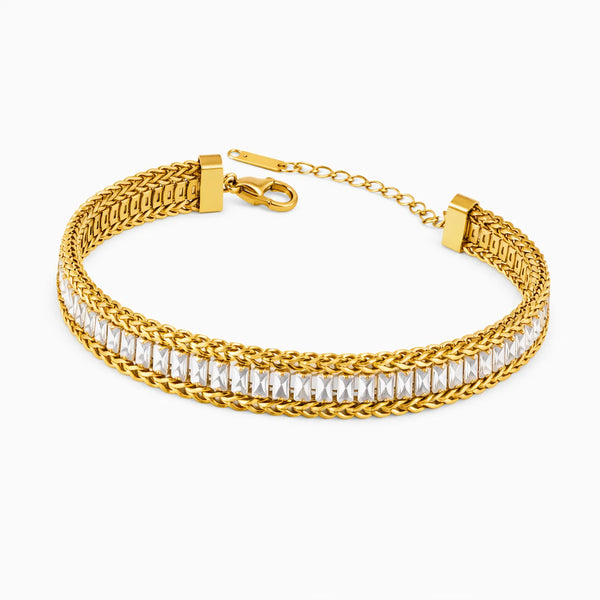 Vintage Glow Crystal Bracelet