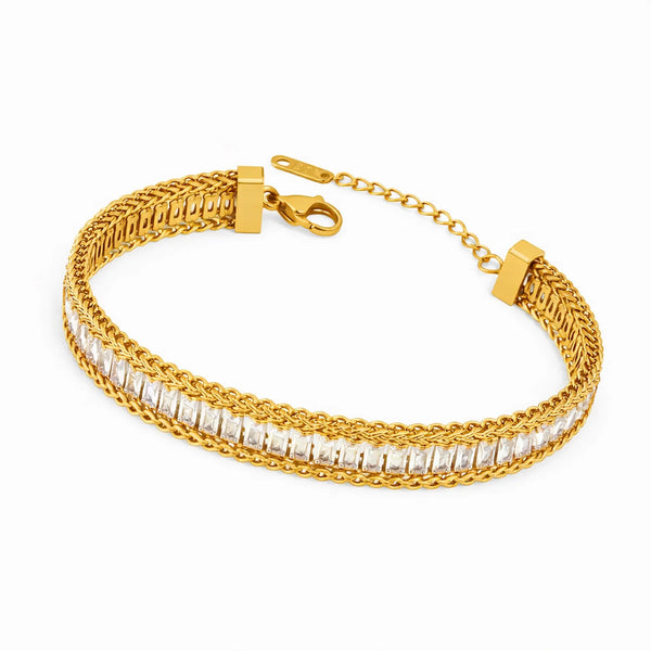 Vintage Glow Crystal Bracelet