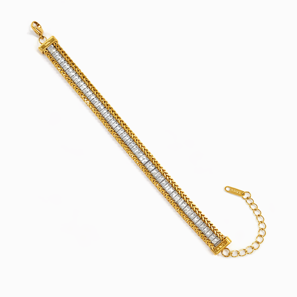 Vintage Glow Crystal Bracelet