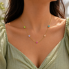 Square Stone Tanmaniya Necklace