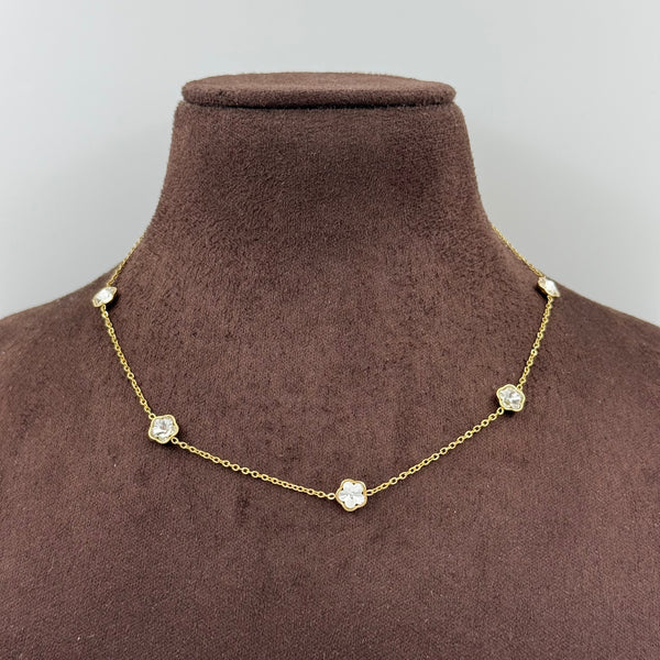 Square Stone Tanmaniya Necklace