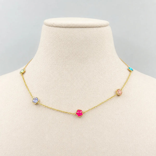 Hexagonal Tanmaniya Necklace