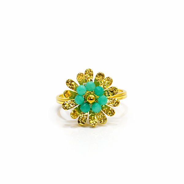 Bead petal Ring
