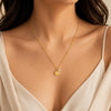 Minimalist gemstone Necklace