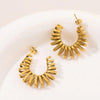 Line Hoops Earrings