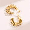 Line Hoops Earrings