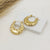 Floral mandalahoops Earrings