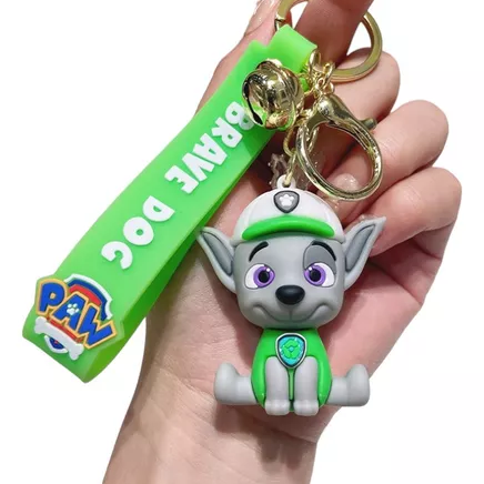 Brave Dog 3D keychain