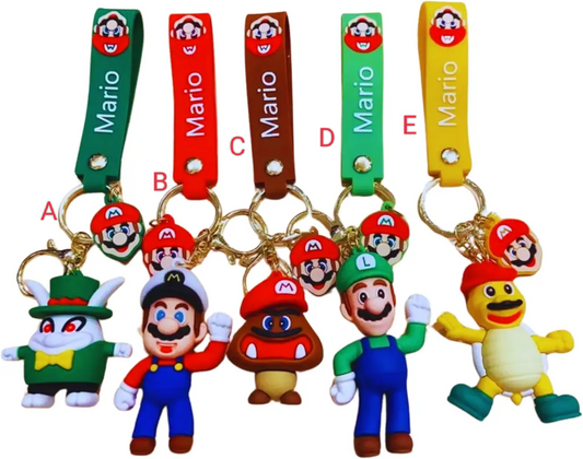 Mario 3D keychain