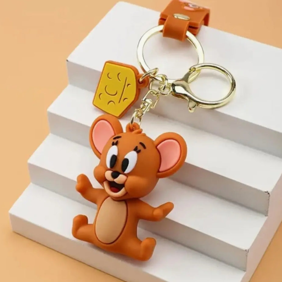 Tom & Jerry 3D keychain