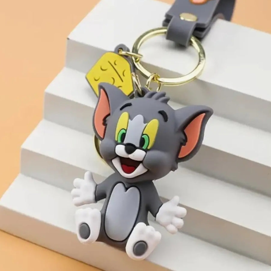 Tom & Jerry 3D keychain