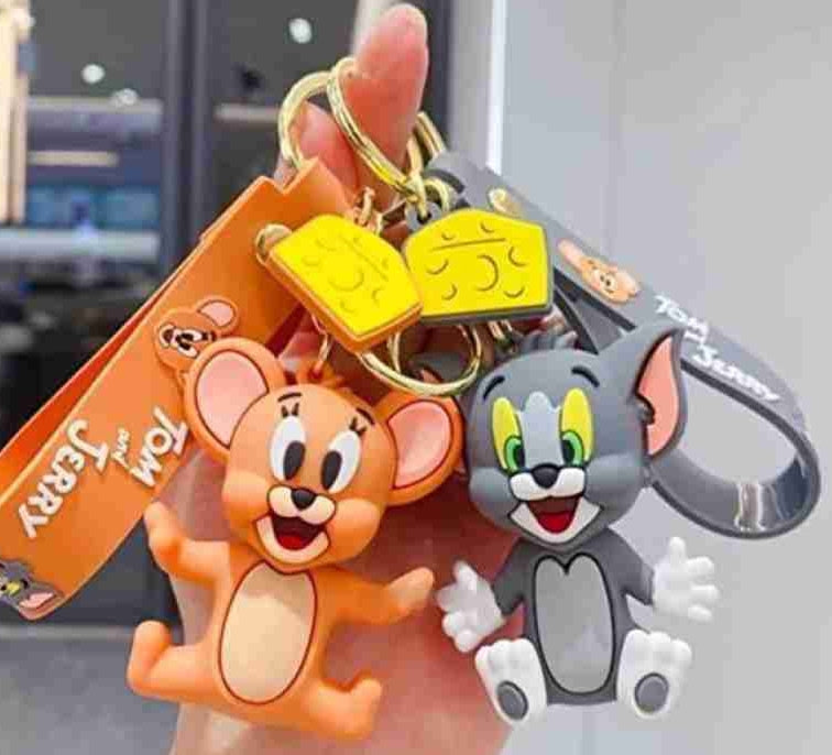 Tom & Jerry 3D keychain