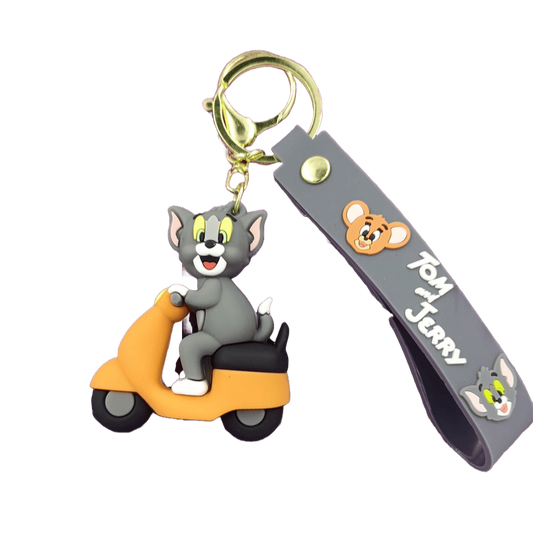 Tom On Scooter 3d keychain