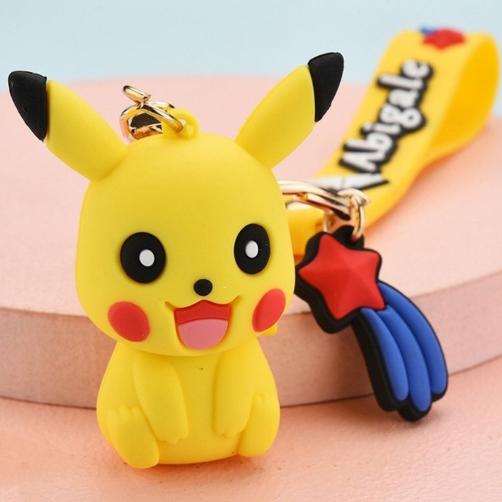 Pikachu 3d keychain