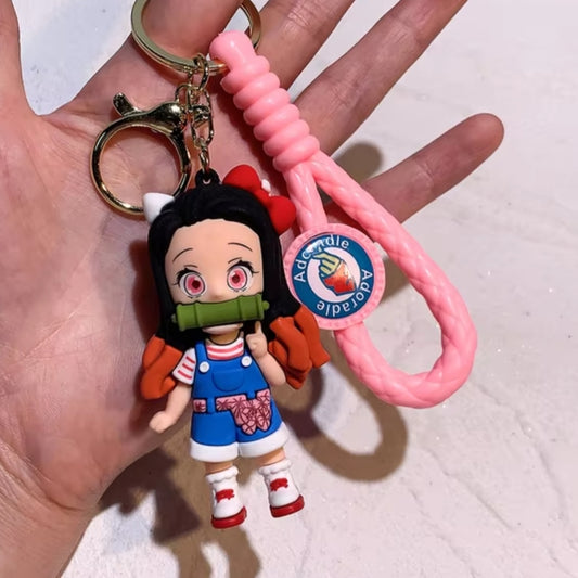 Nezuko Kamado 3d keychain