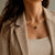 Clover Snake Chain Necklace