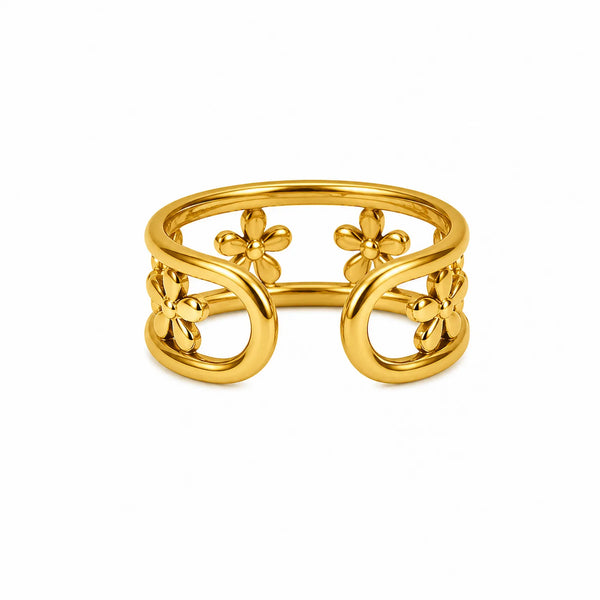 Daisy Charm Ring