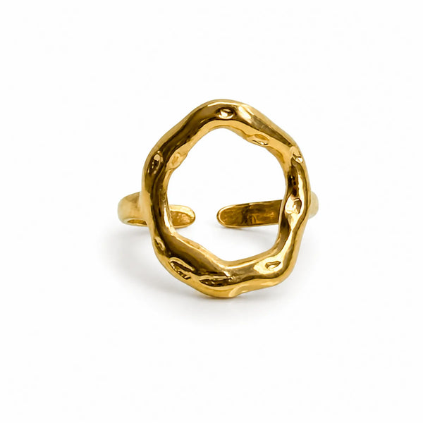 Raw Circle Ring