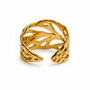 Molten Mesh Ring