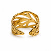 Molten Mesh Ring