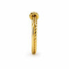 Double Twist Knot Ring
