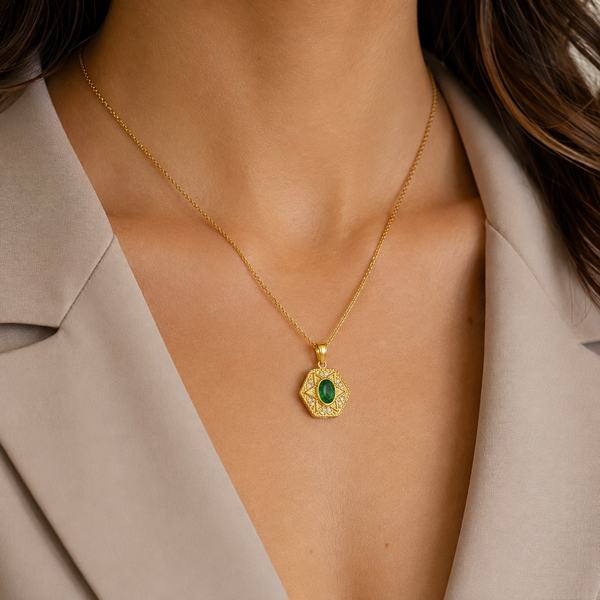 Hexa Star Pendant Necklace