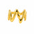 Zigzag Wave Ring