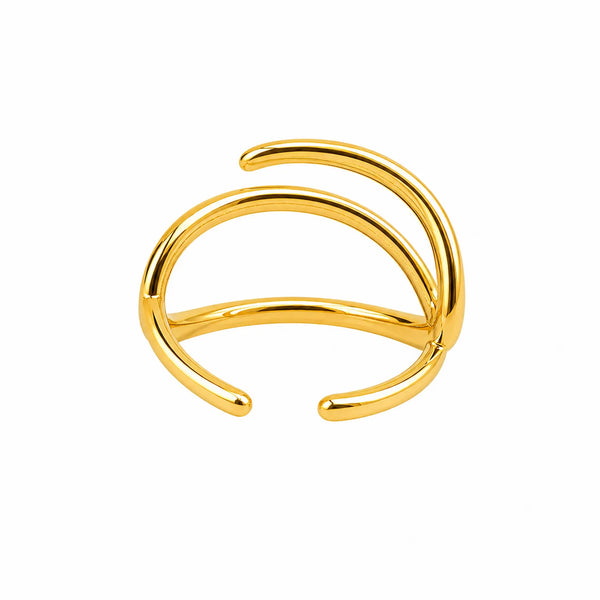 Sculpted Loop Ring