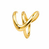 Sculpted Loop Ring