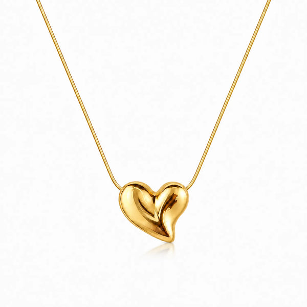 Puffy Heart Necklace