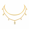 Evil eye Layersnake Chain Necklace