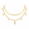 Evil eye Layersnake Chain Necklace