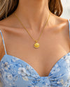 Glow Pearl Pendant Necklace